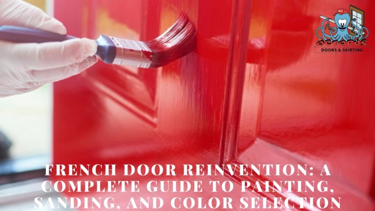 French Door Reinvention: A Complete Guide to Painting, Sanding, and Color Selection