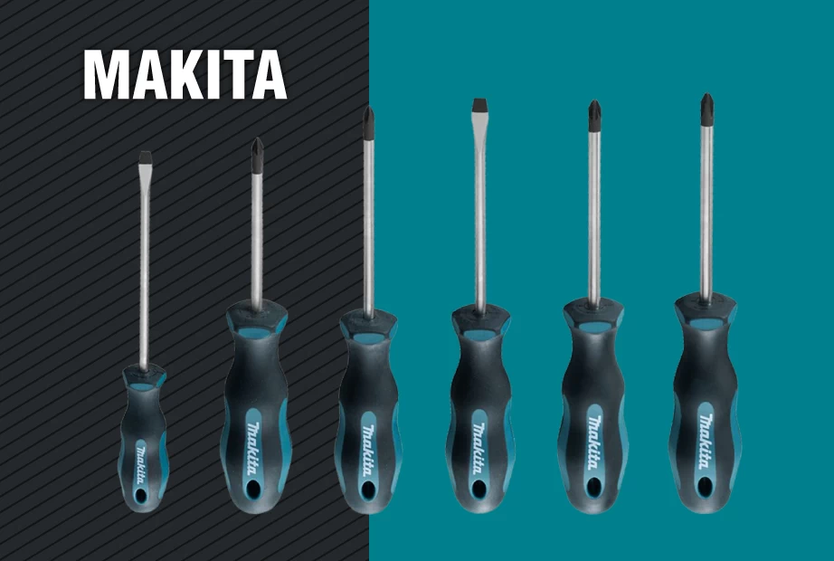 A Makita screwdriver set