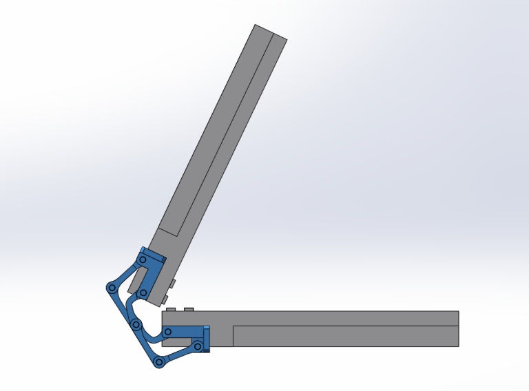 What are LED transparent screen folding hinges?