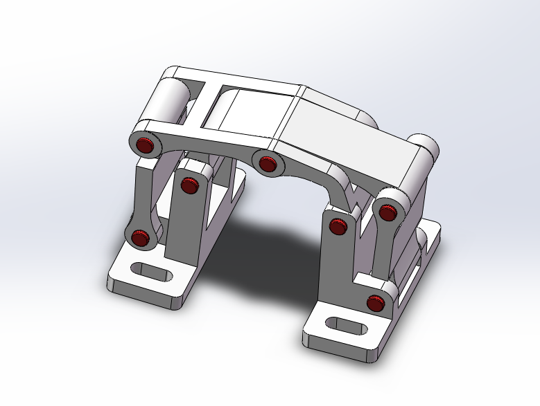 LED transparent screen folding hinges