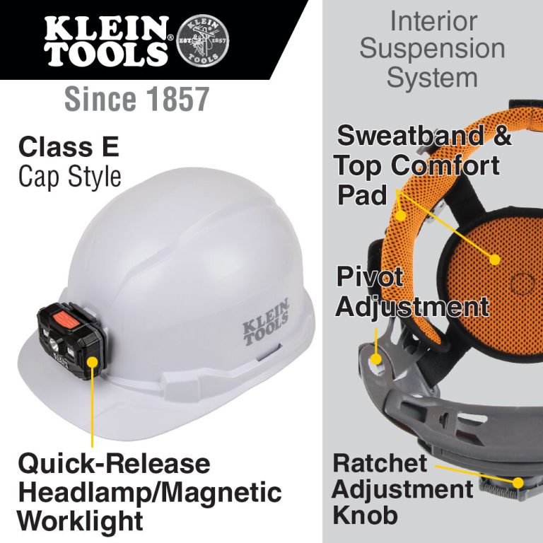 Klein Tools’® New Safety Helmets Designed to Keep Professionals Safe and Comfortable