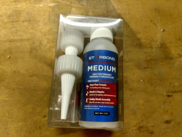 Special super glue for making wood inlays