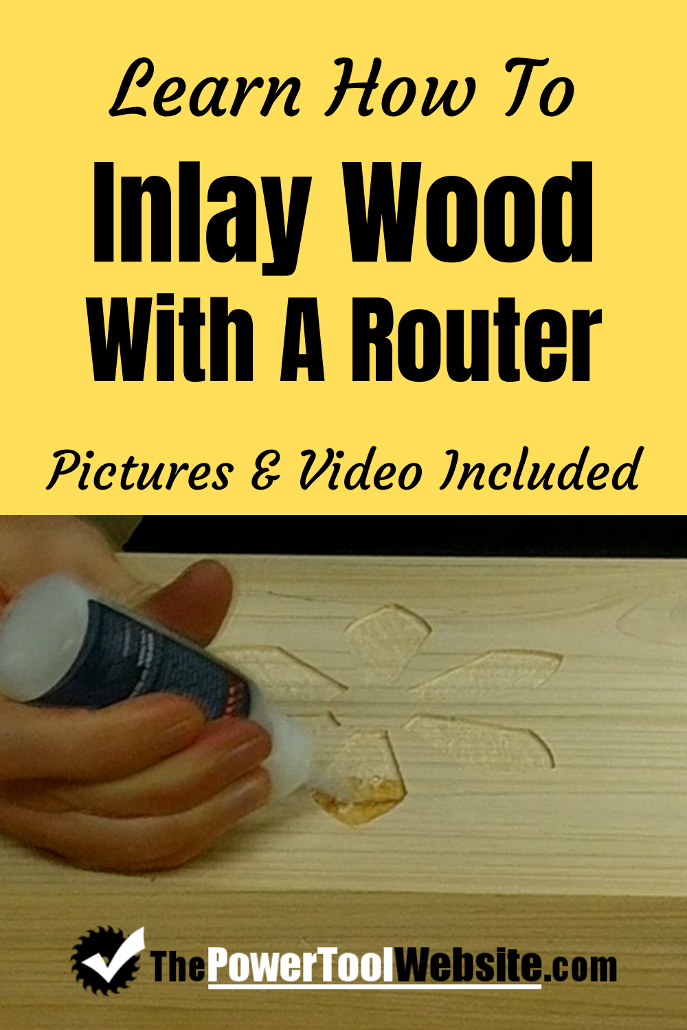 How To Inlay Wood With A Router