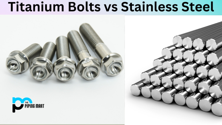 Titanium Bolt vs Stainless Steel – What's the Difference