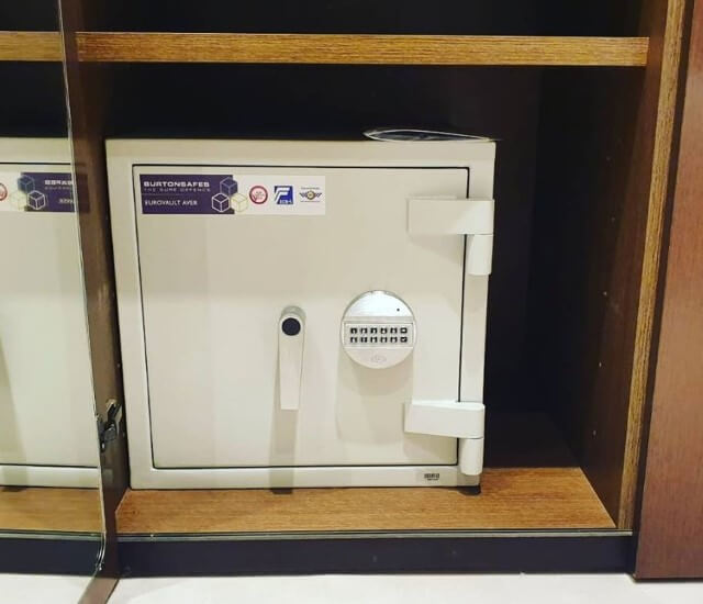 Safe installed in London