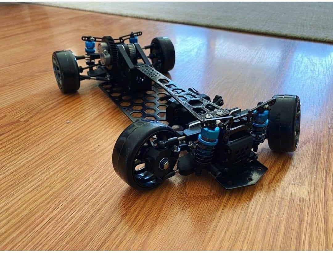 Laser cut RC car parts